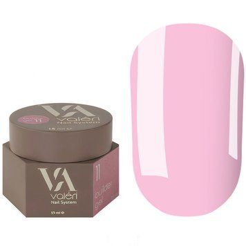 Гель для нарощування Valeri Builder Gel, 15 мл No11 (рожевий холодний) NVBG-011 фото