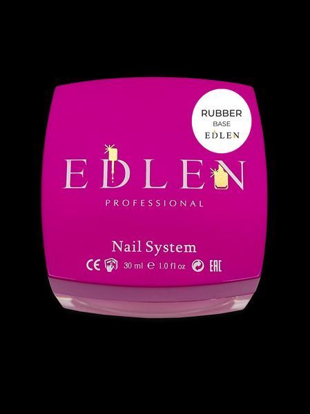 Каучукова база Edlen + Top Edlen no wipe no UV-filters, 30 мл 26210 фото