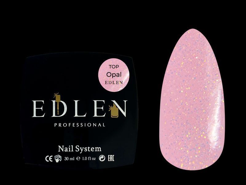 Топ Edlen Top opal, 30 мл (прозорий із шимером) 24723 фото