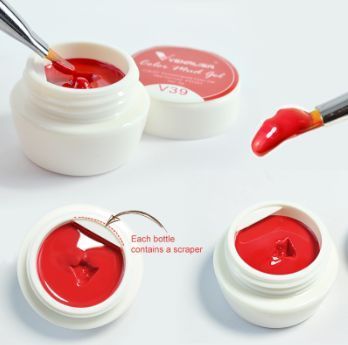 Гель-фарба Venalisa Color Mud Gel, 5г, №38 (бірюзовий) 10795 фото