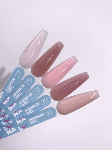 Гель для нарощування нігтів Luna Gel Premium No27, 30 мл (світло-рожевий) 323-4944-30 фото