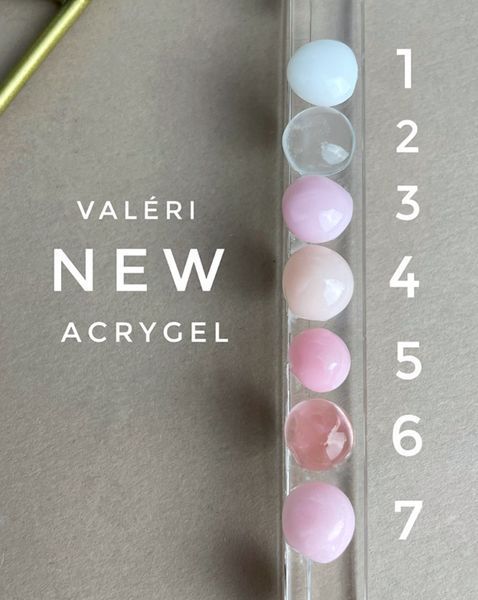 Акрил-гель Valeri Acryl Gel, 15 мл No03, біло-рожевий NVAG15-03 фото