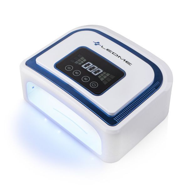 Лампа для манікюру з акумулятором UV/LED LEDME 5В 120W BLUE (оригінал), 120 Вт., синя 24167 фото