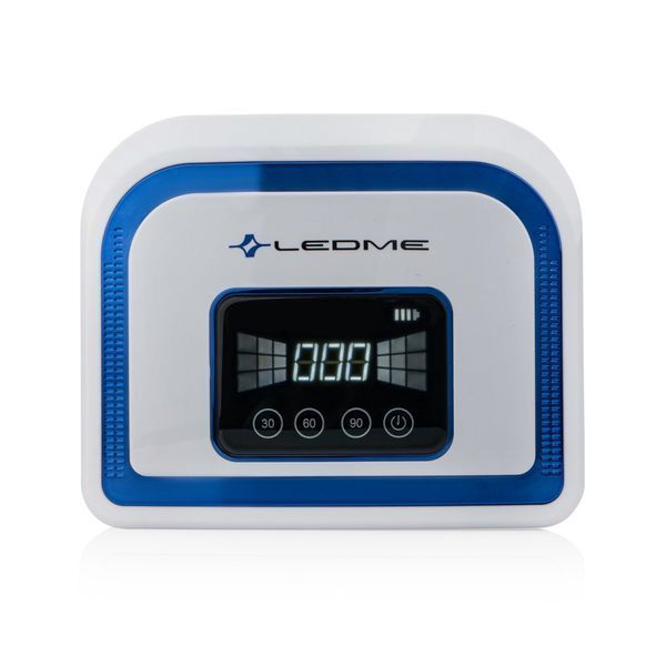 Лампа для манікюру з акумулятором UV/LED LEDME 5В 120W BLUE (оригінал), 120 Вт., синя 24167 фото