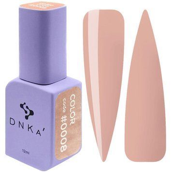 Гель-лак DNKa' Gel Polish Color #0008, 12 мл коричнево-бежевий FTGPDC0008 фото