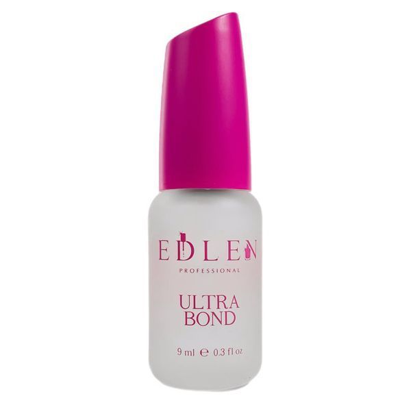 Каучукова база Edlen + Top Edlen no wipe UV-filters + Ультрабонд Edlen, 9 мл 26184 фото