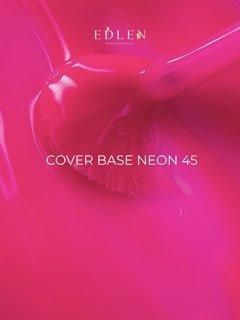 База Edlen Cover Base Neon No45, 9 мл (рожевий неон) 24823 фото