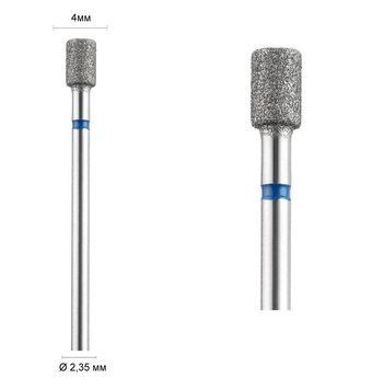 Фреза алмазна &Oslash; 4 мм 110 циліндр, синя насічка 524-040 DLX DXP000161 фото