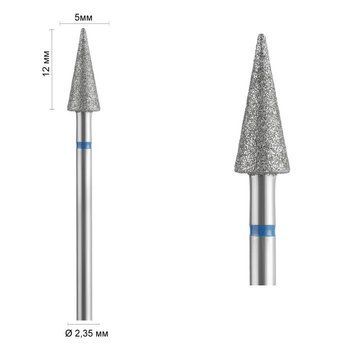 Фреза алмазна &Oslash; 5 мм 167 голка, синя насічка 524-050 DLX DXP001410 фото
