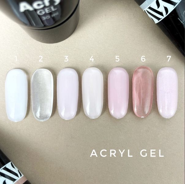 Акрил-гель Valeri Acryl Gel, 15 мл No04, світло-персиковий NVAG15-04 фото
