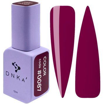 Гель-лак DNKa' Gel Polish Color #0087, 12 мл сливовий GPDC0087 фото