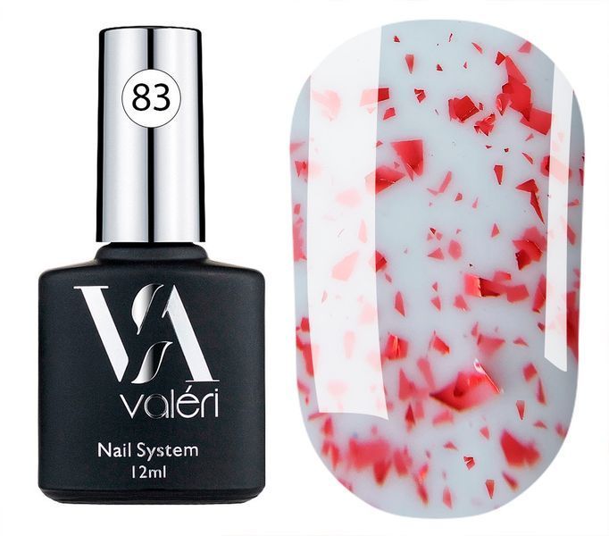 База Valeri Base 12 ml, No83 Amur, молочний із поталлю NVFB12-83 фото