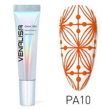 Гель для стемпінгу Venalisa Stamping Gel PA10, 15 г 17652 фото