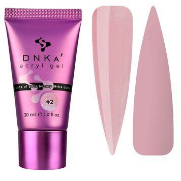 Акрил-гель DNKa Аcryl Gel, 30 мл №0002 Vitrage (tube) AGD0002T фото
