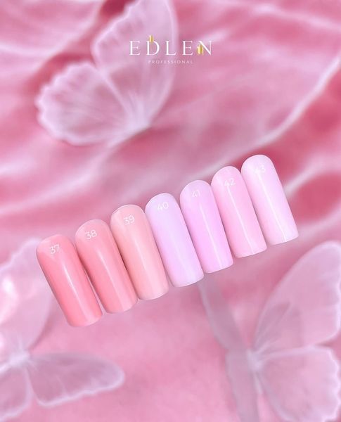Змінний картридж Edlen Builder gel Butterfly №39, 50 мл (холодний рожевий світлий) 25822 фото