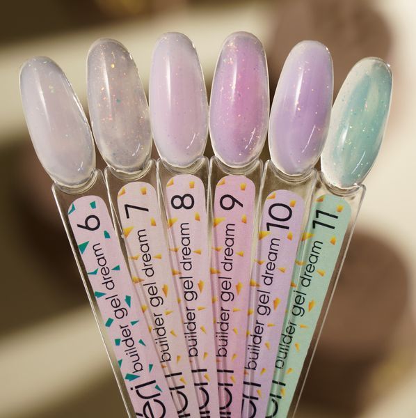 Гель для нарощування Valeri Dream Builder Gel, 30 мл №024, бузковий з рожевим відблиском NVDBG30-24 фото