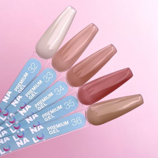 Гель для нарощування нігтів Luna Gel Premium No35, 30 мл 323-5320-30 фото