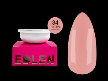 Змінний картридж Edlen Builder gel Office No34, 15 мл (бежево-рожевий нюд) 26014 фото