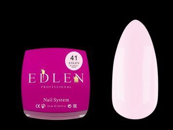 Гель для нарощування Edlen Builder gel Butterfly №41, 15 мл (молочно-рожевий) 25831 фото