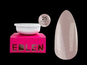 Змінний картридж Edlen Builder gel Princess №25, 15 мл (лилово-бежевий із шиммером) 24652 фото