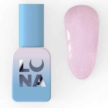 Однофазний гель-лак Luna для педикюру One step №8, 8 мл (лавандово-бузковий з шиммером) 844-5856 фото