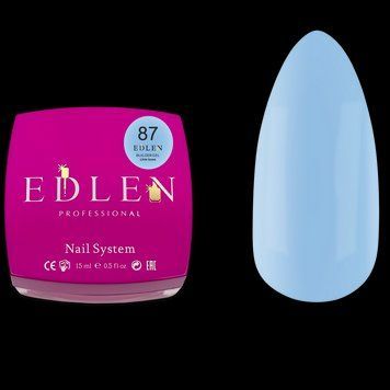 Гель для нарощування Edlen Builder gel Little bows №87, 15 мл 26325 фото