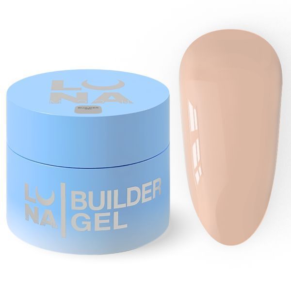 Гель для нарощування нігтів Luna Gel Premium №25, 15 мл (кава з молоком) 323-2604 фото