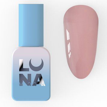 Однофазний гель-лак Luna для педикюру One step №6, 8 мл (нюд з рожевим підтоном) 844-5854 фото