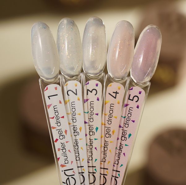 Гель для нарощування Valeri Dream Builder Gel, 30 мл No008, світлий лавандово-рожевий з блискітками NVDBG30-08 фото