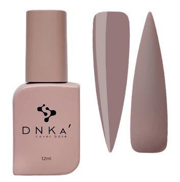 Камуфлююча кольорова база DNKa Cover Base, 12 мл №0007 Powerful Холодний бежевий з легким фіолетовим DNKA0007 фото