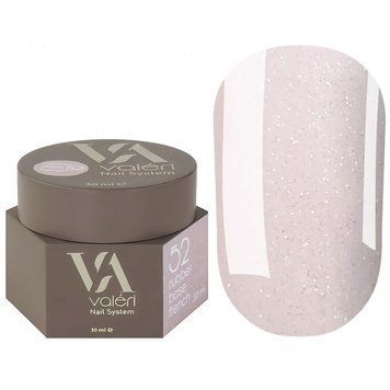 База Valeri Base 30 мл, No52 Opal (кремово-білий із шимером) NVFB30-52 фото
