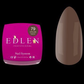 Гель для нарощування Edlen Builder gel Coffee in Lviv №79, 15 мл 26317 фото