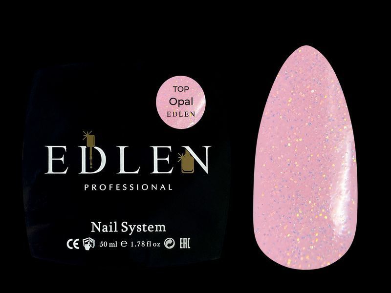 Топ Edlen Top opal, 50 мл (прозорий із шимером) 24724 фото