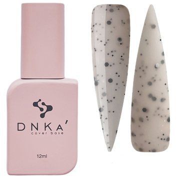 Камуфлююча кольорова база DNKa Cover Base, 12 мл №0037A' Supreme Світло-бежевий з частинками DNKA0037A фото