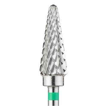 Фреза твердосплавна закруглений конус &Oslash; 6 мм, зелена насічка 41160 DLX DXF001361 фото