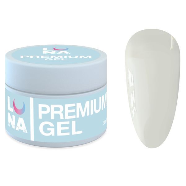 Гель для нарощування нігтів Luna Gel Premium №11, 15 мл (молочний) 323-2590 фото