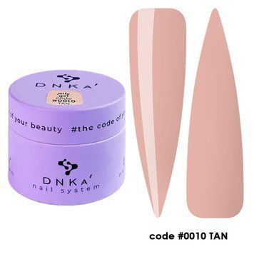 Гель-желе DNKa Jelly Gel, 15 мл No0010 Tan бежево-кораловий JGD0010 фото