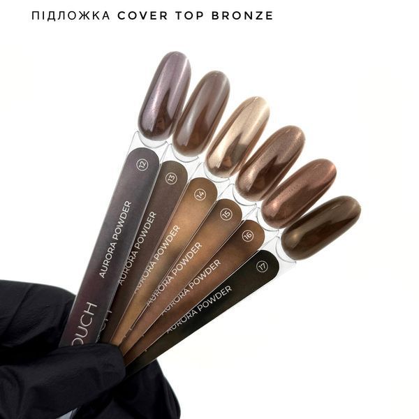 Втирка для манікюру Touch Aurora Powder No14, 5 мл 2144 фото