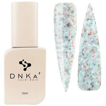 Кольорова база, що камуфлює, DNKa Cover Base, 12 мл №0046 Stylish Мармуровий ніжний DNKA0046 фото