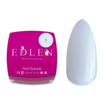 Гель для нарощування Edlen Builder gel No02, 30 мл (молочний) 25499 фото