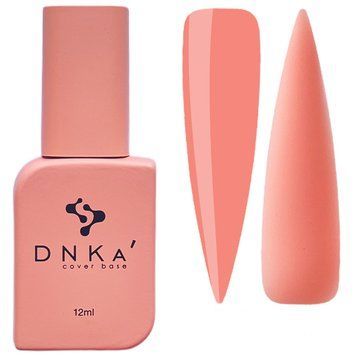 Камуфлююча кольорова база DNKa Cover Base, 12 мл №0018 Dreamy Світлий коралово-персиковий DNKA0018 фото