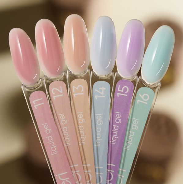 Рідкий гель Valeri Liquid Gel, 15 мл No03, молочно-рожевий NVLG15-03 фото