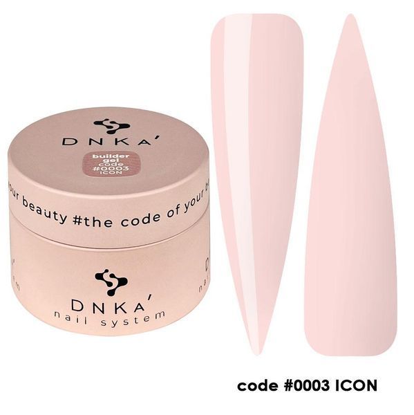 Набор гелей для наращивания ногтей DNKa' Builder Gel, 5 шт по 30 мл 26328 фото