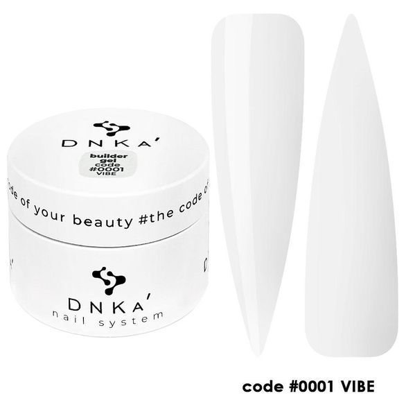Набор гелей для наращивания ногтей DNKa' Builder Gel, 5 шт по 30 мл 26328 фото
