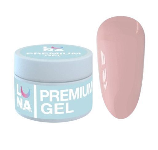 Гель для нарощування нігтів Luna Gel Premium №20, 30 мл (рожево-персиковий) 323-2599-30 фото