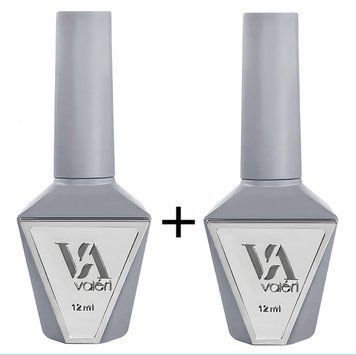 База каучукова Valeri Rubber Base + Топ без липкого шару Valeri Top Non Wipe, 12 ml 21601 фото